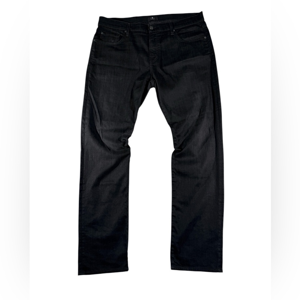 7 For All Mankind Black Jeans Men’s Size 38” with 33” inseam